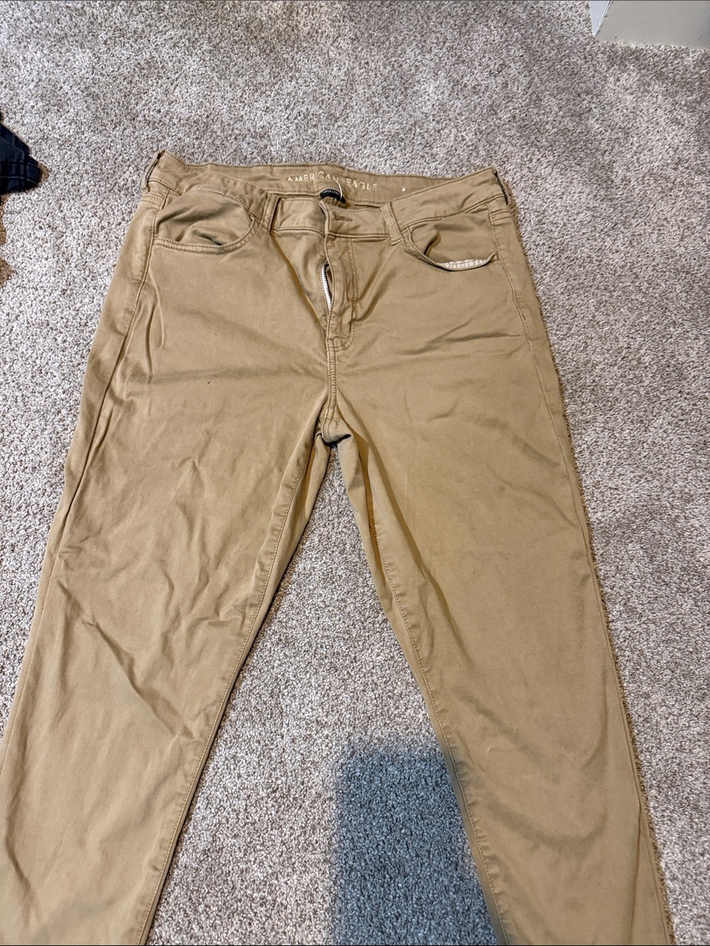 American Eagle Outfitters Men's Chino Pants - Khaki Tan